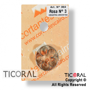 CORTANTE C 353 ROSA N.3 x 1